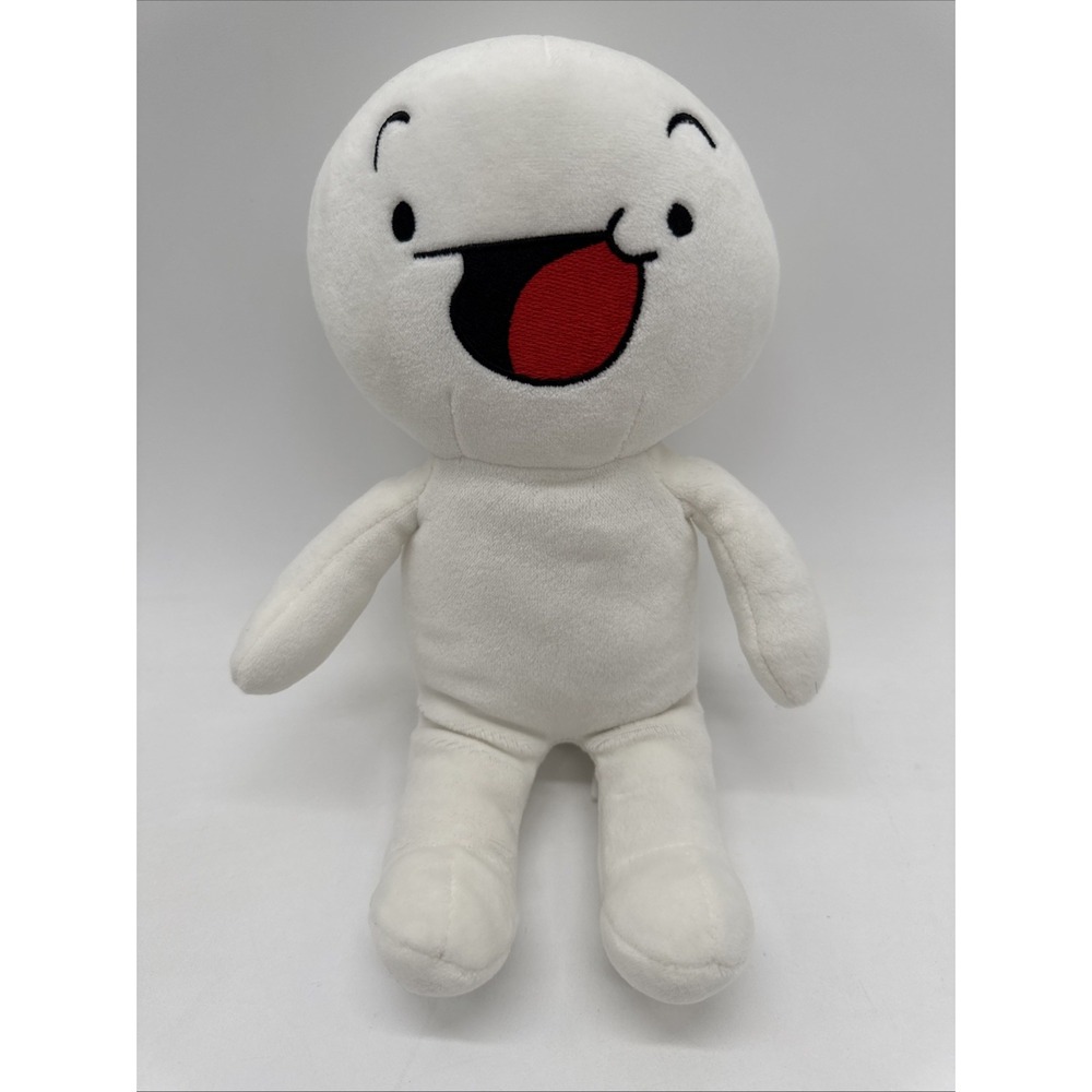 The Odd 1s Out Plush Odd Ones YouTube Plush 10.5" White Stuffed